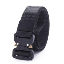 Amazon Wholesale Outdoor Universal Nylon Adjustable Military Tactical Waist Belt  Police Men Jeans Belt  Army Tactical Belt mobi